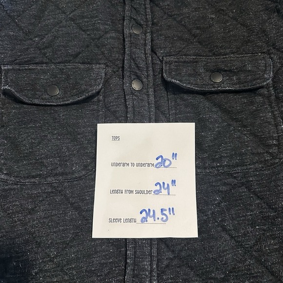 American Eagle Outfitters Vintage Quilted Button Up Jacket Size S Light Weight. - Picture 10 of 10